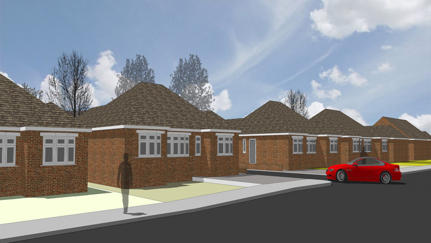 1.Hero Prospect Development Harold Wood Residential New Build neighbour view