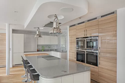 Vicarage Chelmsford Contemporary Extensions Refurbishment Open Plan Kitchen Diner Kitchen Island interior design