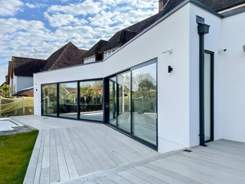 Red Roofs Hutton Mount Residential Extension Essex Bifold Doors