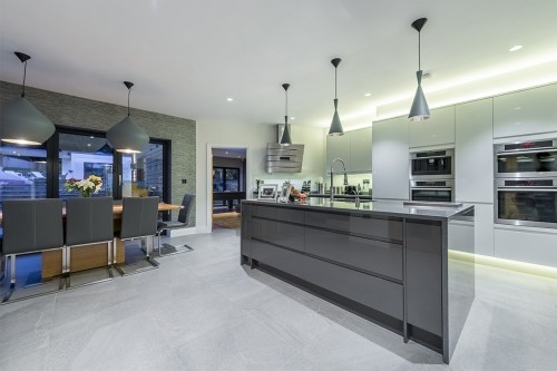 Well Lane Langdon Hills Essex Residential Kitchen Diner open plan kitchen island