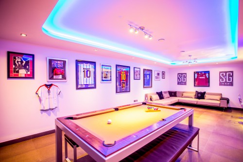 Clements Wood Farm Warley Brentwood New Build Traditional home Games Room Pool Table