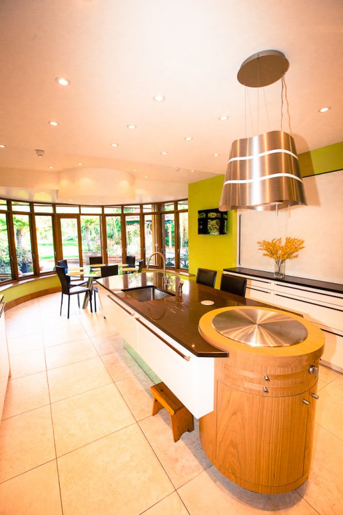 E lodge shenfiled essex private residence open plan kitchen diner 