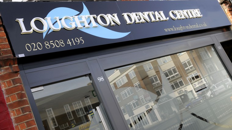 Loughton Dental Center Essex Commercial New Private Dental Centre D1 planning contemporary shop front contemporary slick