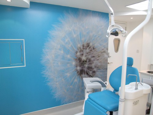 Loughton Dental Center Essex Commercial New Private Dental Centre dental surgery shadow gaps lacquered white doors white walls