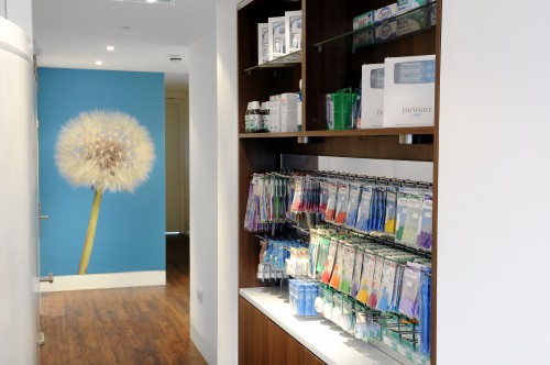 Loughton Dental Center Essex Commercial New Private Dental Centre staff room staff client toilets storage cupboards waiting lounge walnut flooring