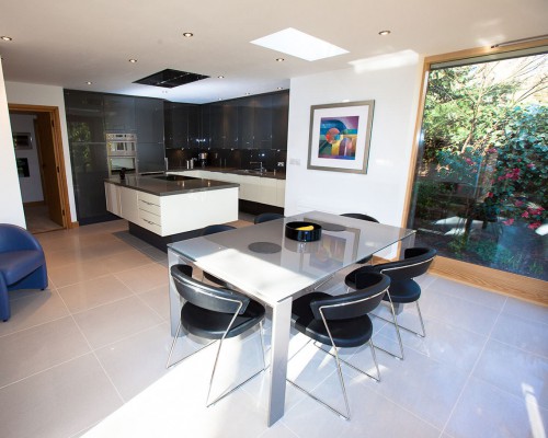 Squirrels Hutton Mount Shenfield Contemporary Extensions open plan kitchen diner