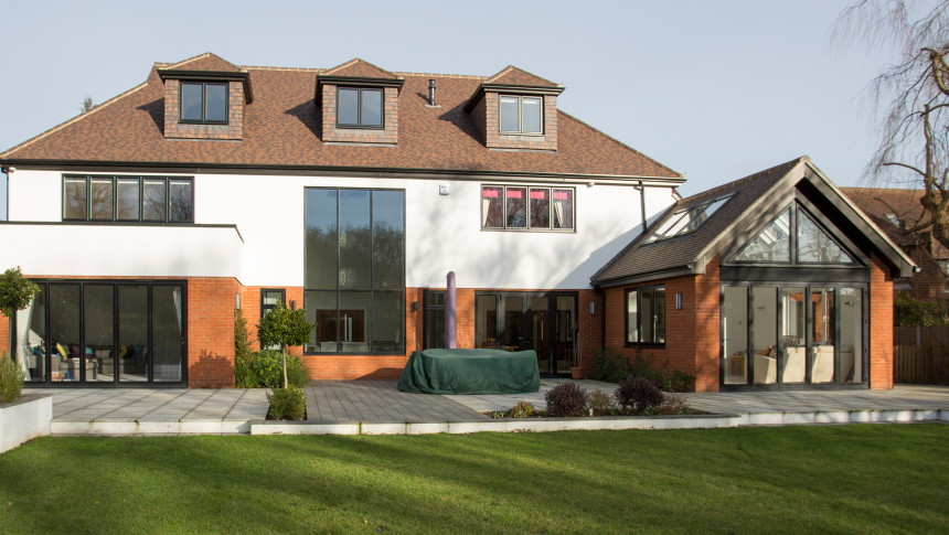 Heronway Shenfield Essex Private New Build hybrid architectural house Hutton Mount