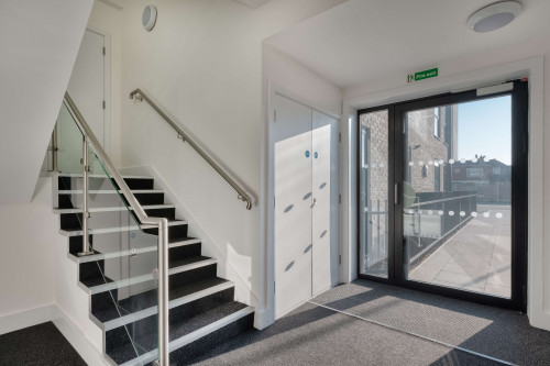 Moreton bay apartments romford open plan living interior stairway