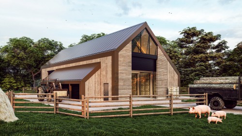 Agricultural Barn Great warley essex New Build