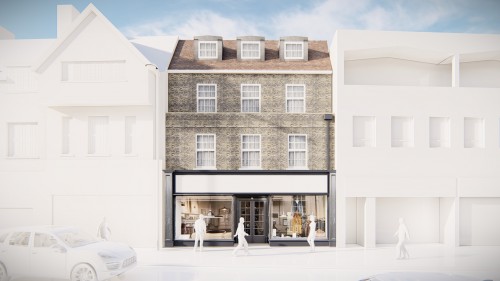 Hunters Yard Brentwood essex front view our process planning permission v2